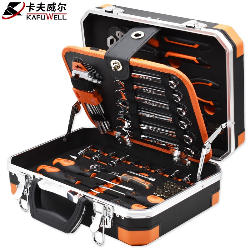 卡夫威尔 Universal flashlight for repair, electric electric drill, tools set, carpentry