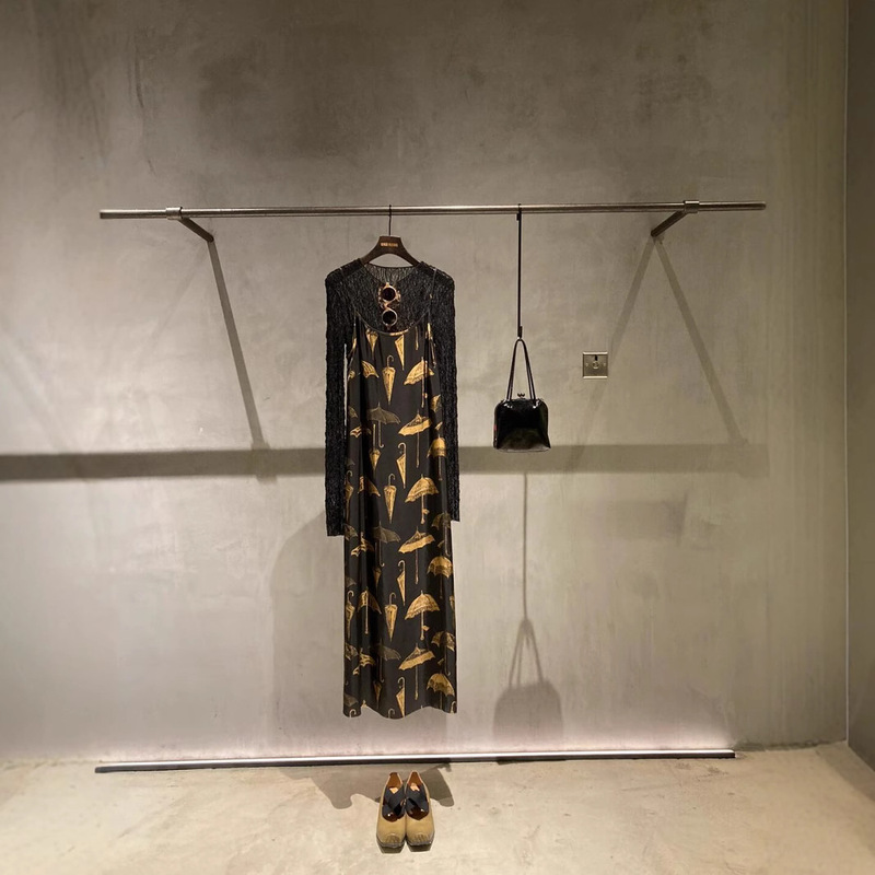 Imported Cupro Silk, Double-Sided Printing and Dyeing, Slimming Straight Sleeveless Dress, Spaghetti Strap Long Dress, Versatile Style, Printed with a Cool Feel