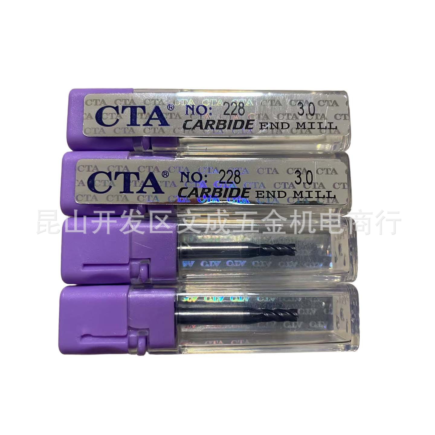 CTA 全钨钢高硬度立铣刀 NO.228四刃 D3.0  4.0  NO.487 R2.0球刀