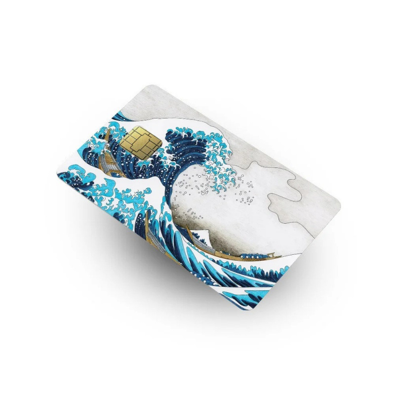Calcomanía Impermeable para Tarjetas Bancarias de PVC Impermeable y Antideslizante para Tarjetas Bancarias