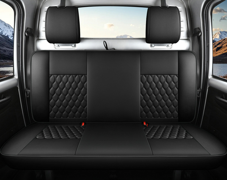 Wuling Rongguang new truck seat covers, Wuling Rongguang small truck seat covers, single and double row small truck special imitation leather seat cushion covers