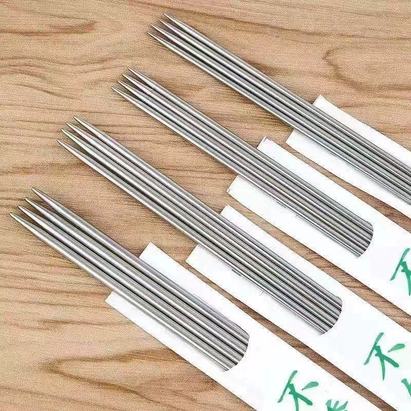Игла для свитка стальная игла шерстяная игла из нержавеющей стали толстая игла прямая игла набор иглы для свитка инструмент
