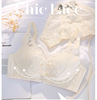 Japanese lace underwear, sexy supporting wireless bra, set