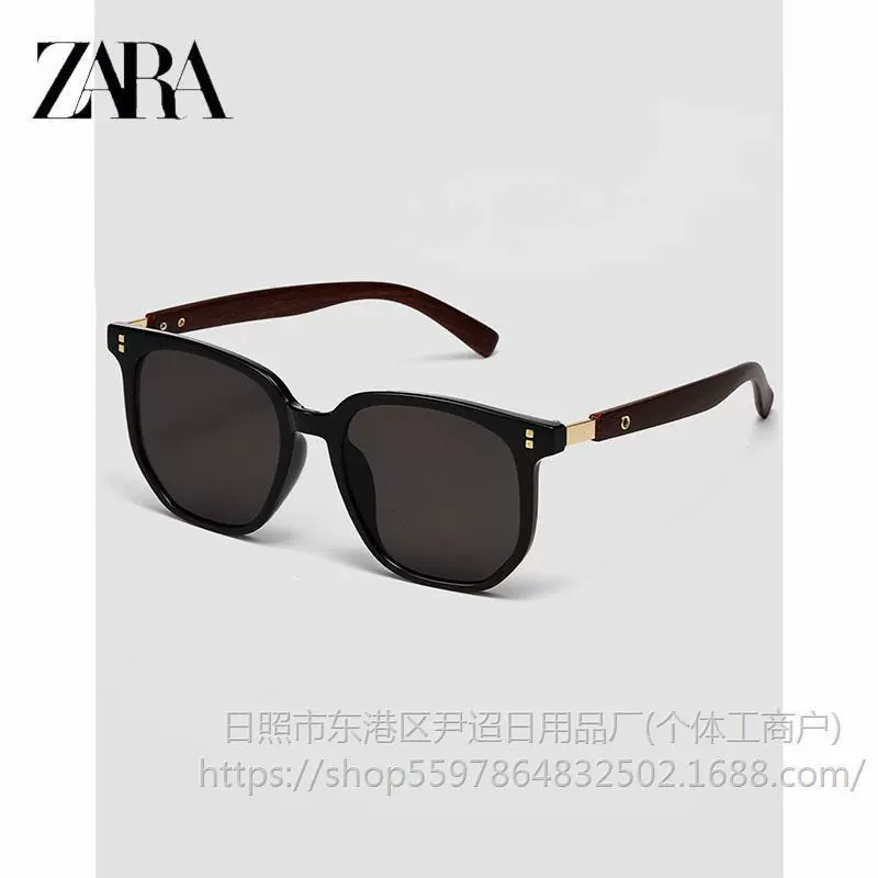 Zara, ретро солнцезащитные очки, квадратные очки, интернет-знаменитость