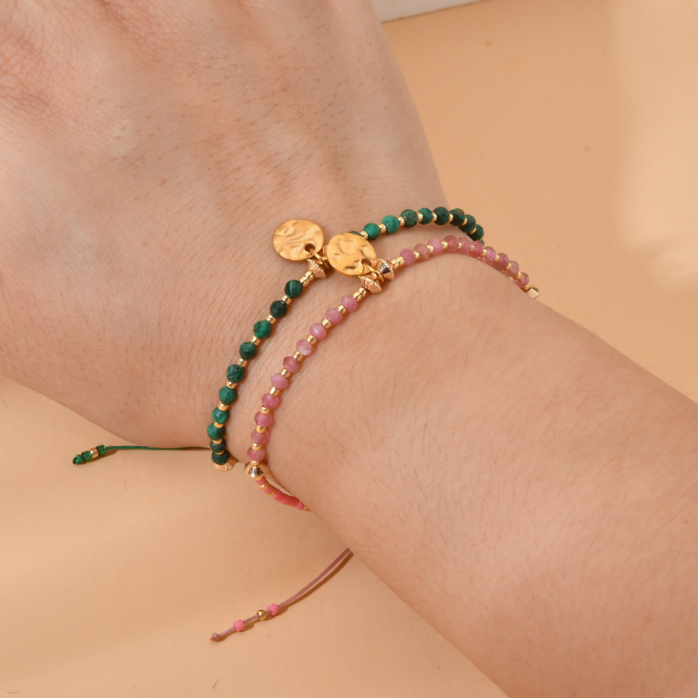 natural stone Material Original Design Round Natural Stone Wholesale Bracelets
