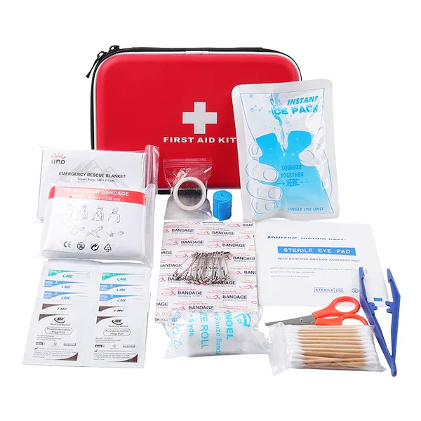 Factory Wholesale Eva Emergency Kit Outdoor Car School Home Convenient Medical Accessories Storage Bag First Aid Kit