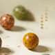 Lacquer beads 12mm snail beads manufacturers wholesale text play bracelet single bead beads DIY bracelet accessories