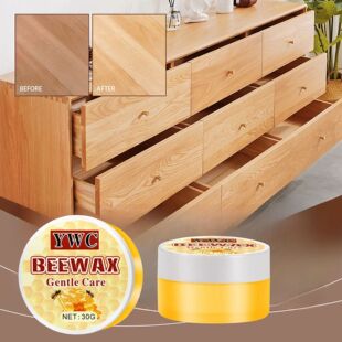 YWC wood floor care beeswax wooden table and chair decontamination polishing renovation brightening beeswax home maintenance beeswax