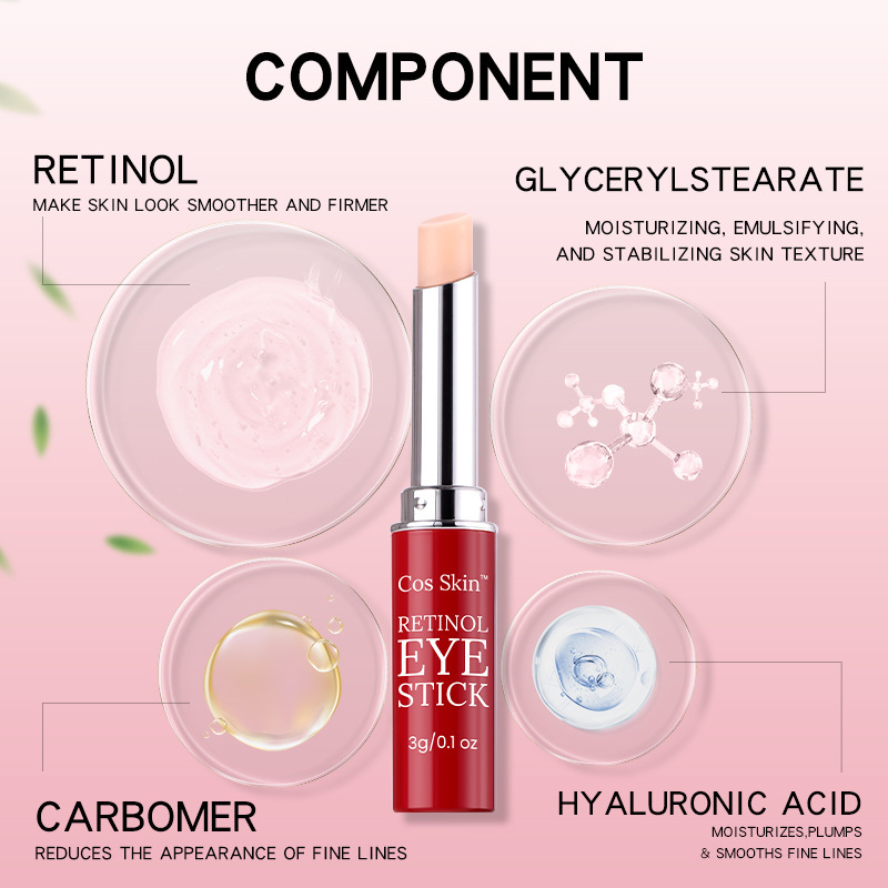 クロスボーダー専用のホットセールCosSkinアイクリーム棒は目袋の目の周りのケアEye Cream Stickを改善します。|undefined