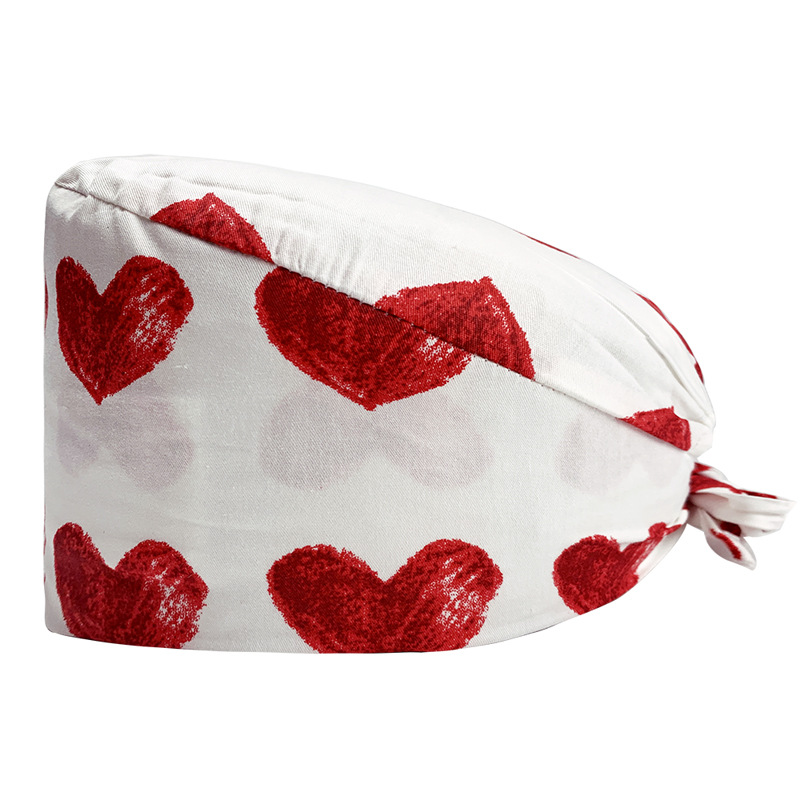 Nuevo Gorro de Enfermera para UCI con Lindos Estampados, Algodón Puro, Gorro de Cocina, Odontología, Belleza y Medicina, Unisex, en Existencia.