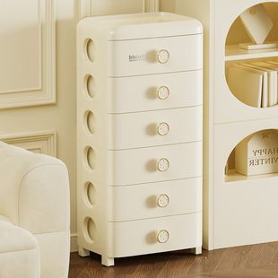 New Cosmetics Storage Drawer-Type Storage Cabinet Home Living Room Storage Cabinet Japanese Bedroom Bedside Table