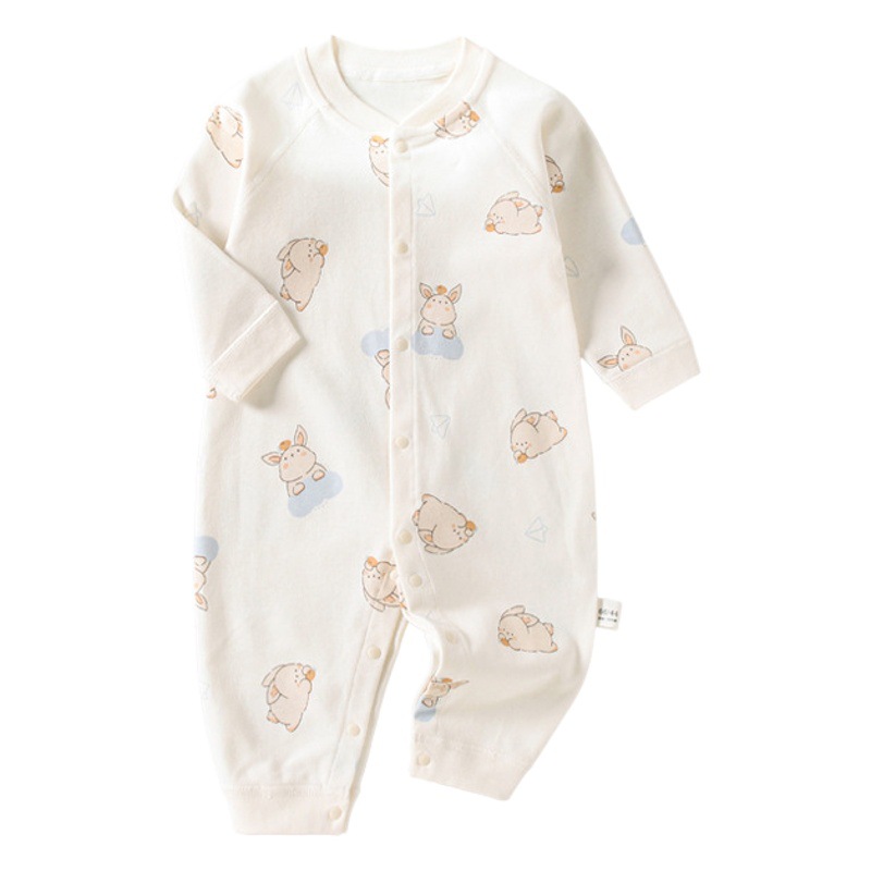 Bebé mono primavera y otoño algodón recién nacido Ropa niños y niñas bebé mameluco deshuesado romper ropa infantil