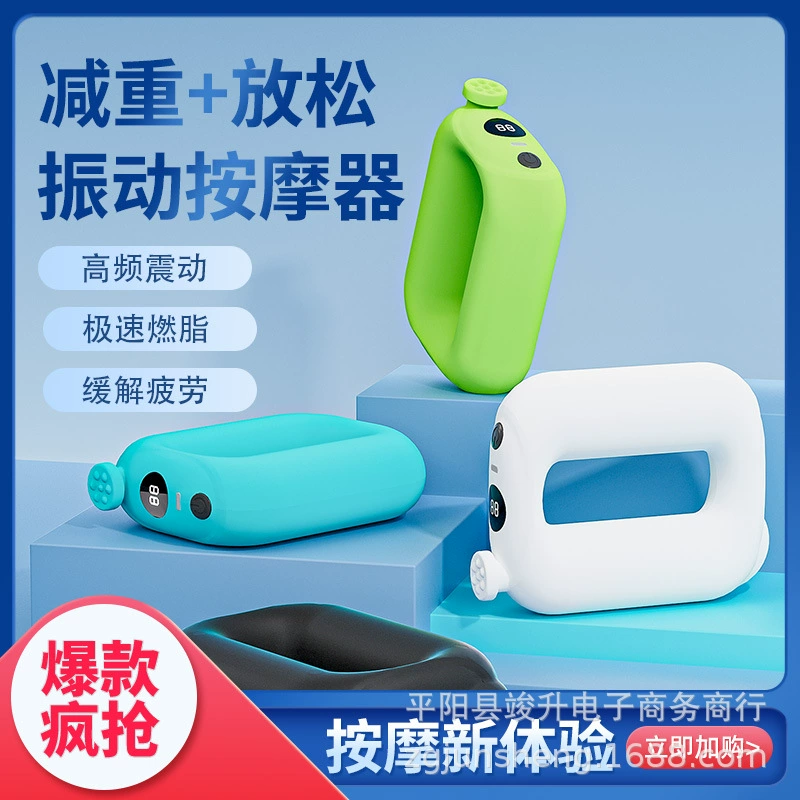 Трансграничный мини-массаж мышц силиконовый массаж фасции пистолет массажер