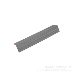Edge Banding Outdoor Plastic Wood Flooring Wall Panel Installation Insect-Proof and Anti-Corrosion L-Shaped Anti-Pressure Corner Protection Wood Plastic Co-Extruded Edge Banding