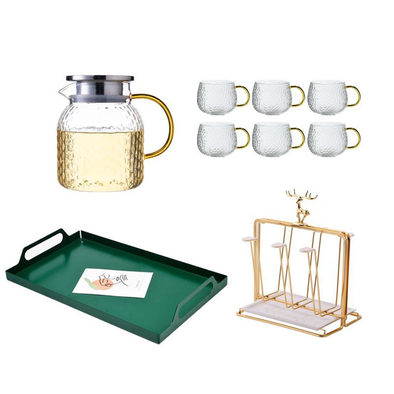 950m개 + 노란색 망치 컵 6개 + 사슴 스탠드 + 녹색 트레이