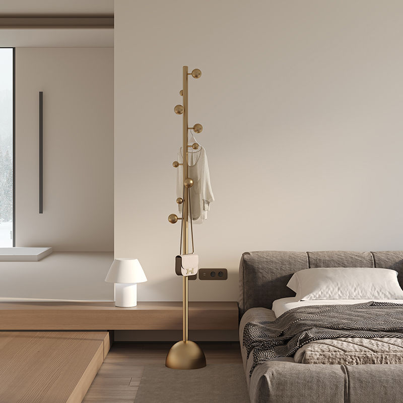 Clothes Hanger Floor Bedroom Living Room Internet Popular Clothes Hanger Entrance Doorway Household Shelf Simple Clothes Hanger Coat Rack