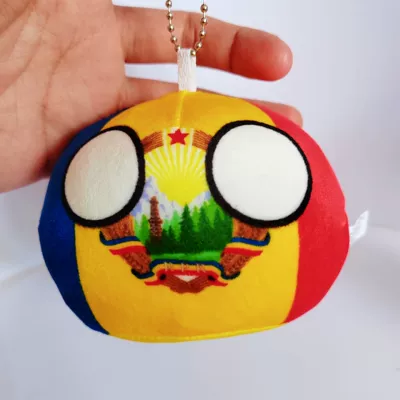 Spain Austria Hungary Belgium, Oyuncaq yastıqlar - romania-10cm