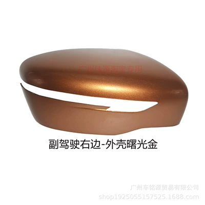 Housing Reversing Mirror Cover 14 Rear mirror/rearview mirror assembly - passenger-side-right-shell-dawn-gold