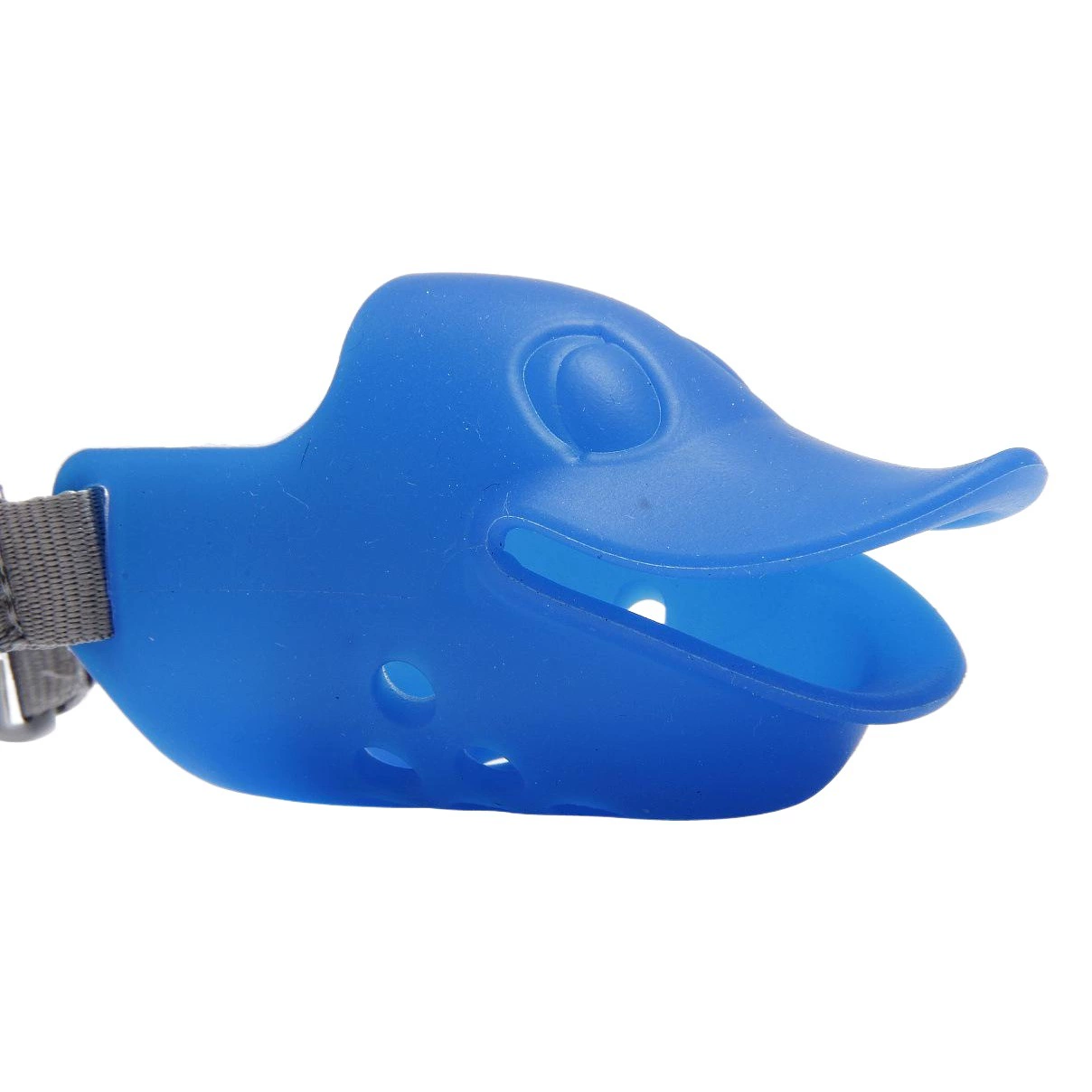 Силиконовый чехол для утиного рта для домашних животных Мягкий и удобный светящийся чехол для рта Зимний постоянный жесткий деформационный светящийся чехол для рта собаки