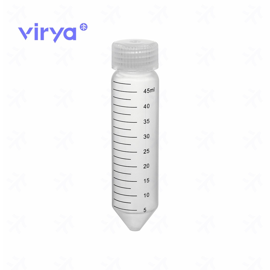 50ml无金属离心管Virya，旋盖锥底，灭菌，耐受离心力20000×g