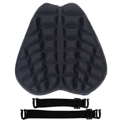Honeycomb 3D Summer Motorcycle Seat Cushion Sun Protection Shock Absorption Waterproof Electric Vehicle Universal Cool Seat Cushion Breathable Insulated Seat Cushion (Motorcycle cushion) - tpe-gel-three-dimensional-breathable-shock-absorbing-cushion-one-size-fits-all