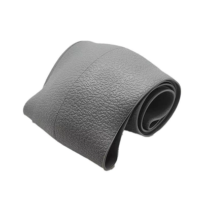 Steering wheel cover: leather cover sweat-proof non-slip handle