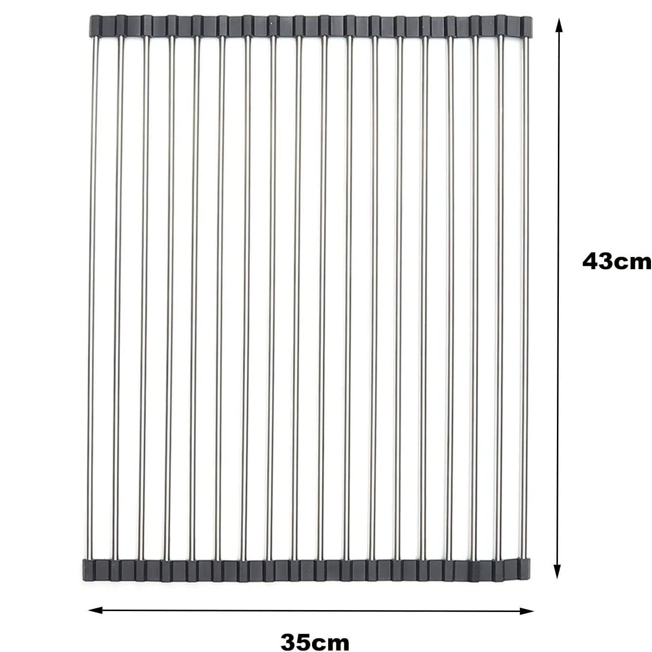 Foldable drying rack, universal curtain stainless steel