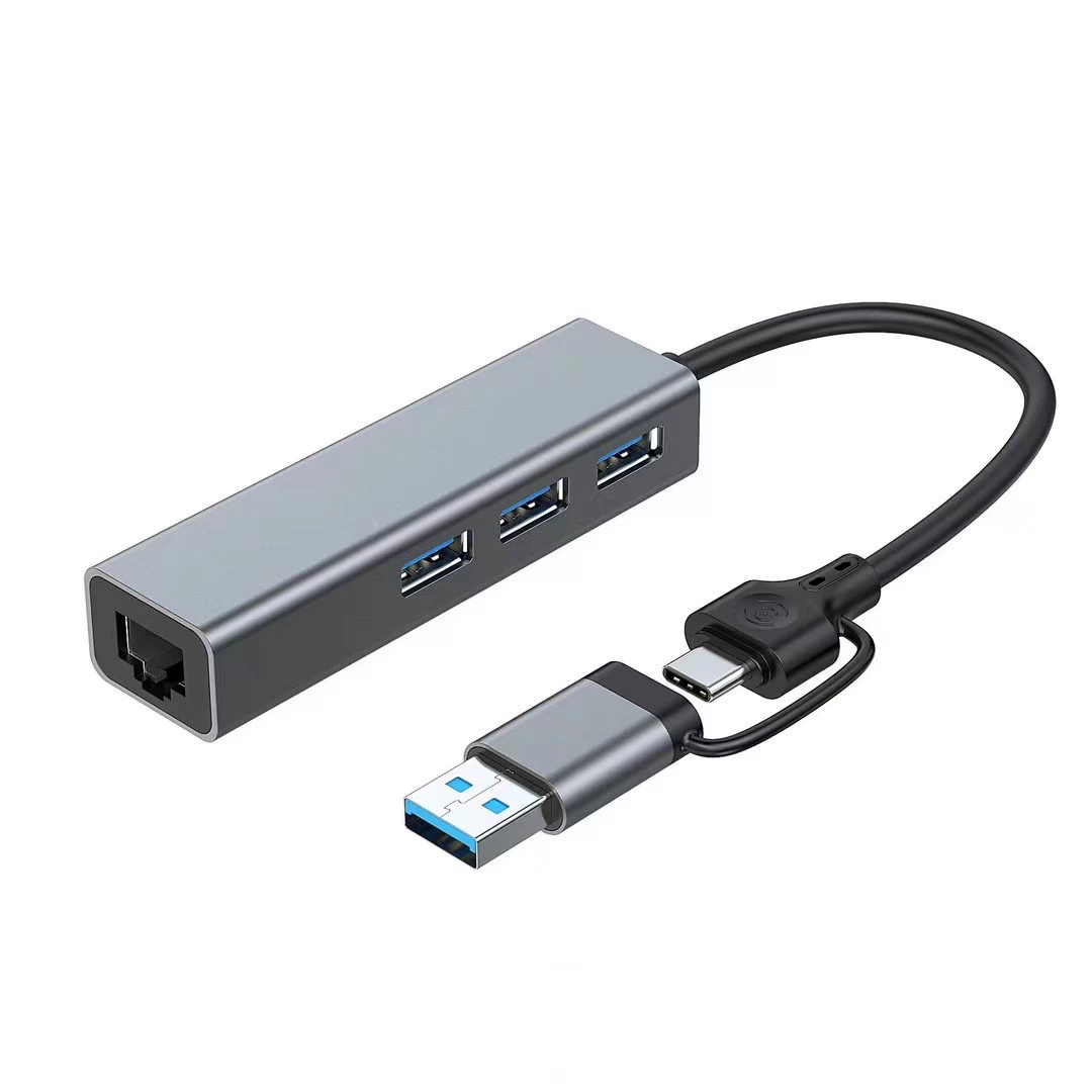 Кросс-бордер Гигабитная карта для поворота типа USB-C к RJ45 USB-сетевая карта