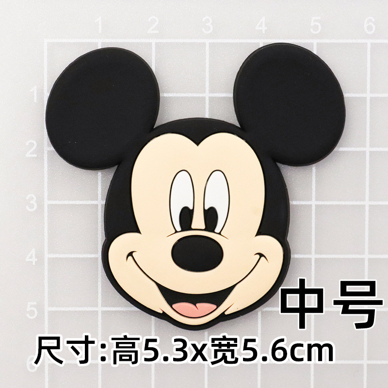 大小ミッキーミニーミッキーマウス DIY 漫画装飾アクセサリー携帯電話ケースパッチ下駄スリッパバックルステッカー|undefined