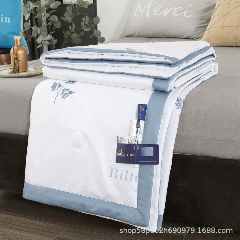 Летнее одеяло из полыни, моющееся летнее охлаждающее одеяло из тенселя, одеяло с защитой от комаров, машинная стирка, одеяло для кондиционера, оптовый производитель подарочных одеял
