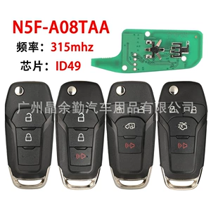 N5F-A08TAA Ford 2/3/4 düyməli qatlanan pult açar 315 tezlik ID49 çip