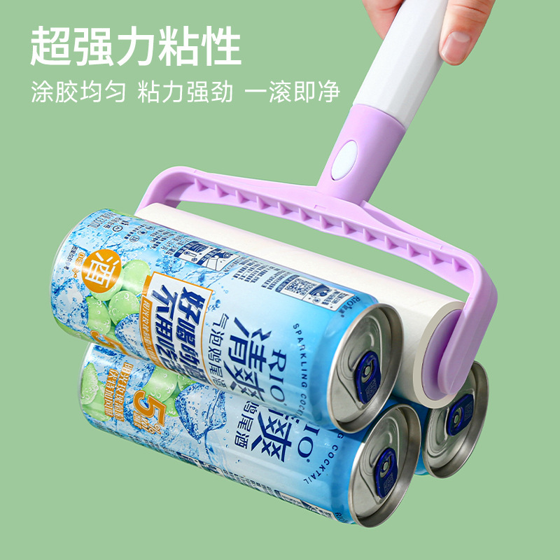 粘着式毛取りローラー、交換可能な芯付き、衣類の毛取り、粘着ローラー、粘着紙、ほこり取り紙|undefined