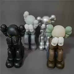 KAWS Taipei Limited Edition Seated Figure New Collectible Action Figure Toy Plastic Ornament