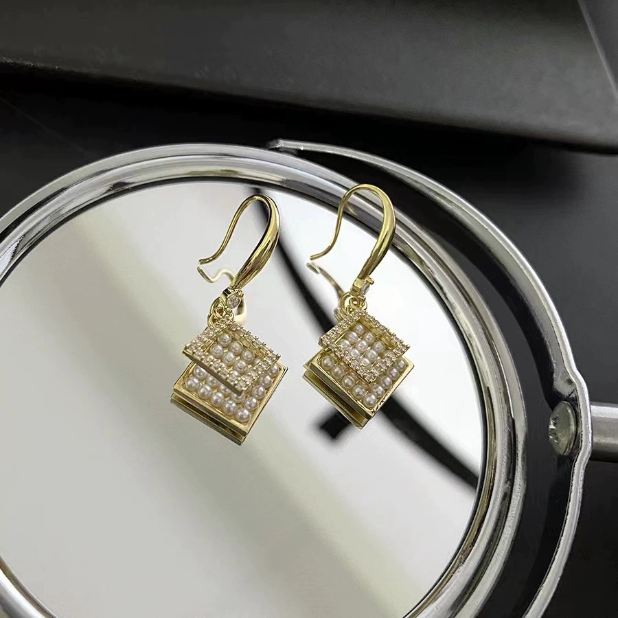 Universal silver needle from pearl, earrings, high-quality style, silver 925 sample, internet celebrity, fitted