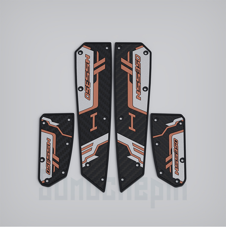 Suitable for Honda NSS350 Fosha FORZA350 Modified Foot Pedal Rubber Anti-slip Anti-drop Decorative Foot Pad Accessories