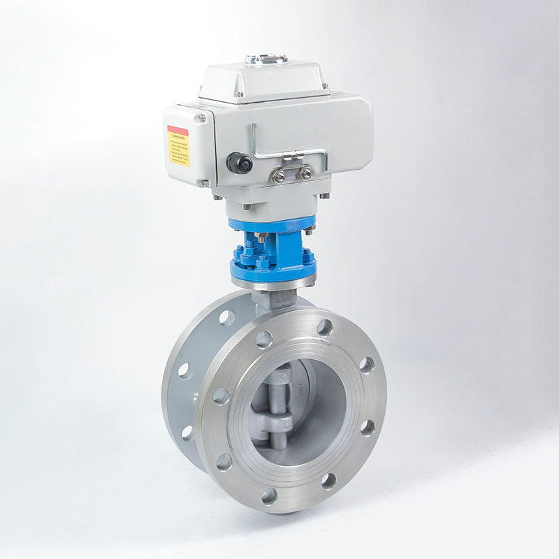 D943H-16P 越境貿易電気ステンレス鋼ハードシールフランジバタフライバルブ工業用スイッチタイプバルブ|undefined