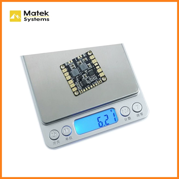 Распределительная панель PDB Matek двойной канал BEC 5V 12V V3 выпрямитель 3A для многовосной дроны с шестью степенями