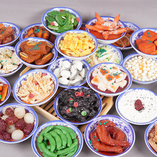 1:1 Simulated Chinese Food Dishes, Large Bowl Dishes Model, Home-Cooked Braised Chicken Feet, Restaurant Decorations, Shooting Props