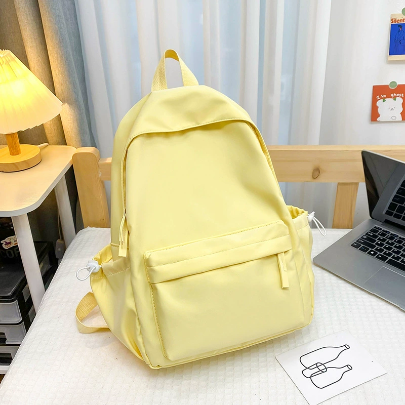 Backpack, Korean style 2023 collection, lightweight 0.29 kg, multiple colors