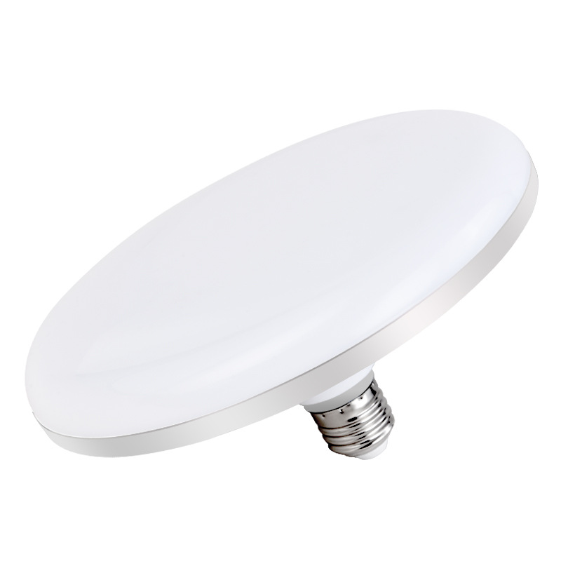 Bombilla LED de bajo consumo con forma de OVNI, base de rosca E27, impermeable, de alta potencia, para uso comercial, luz blanca