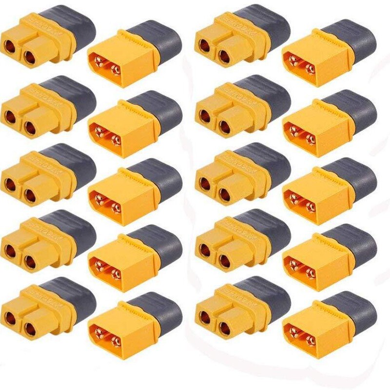 Xt60H Xt60H-M/F Plug with Protective Cover Model Battery Connector Motor Esc Docking Connector