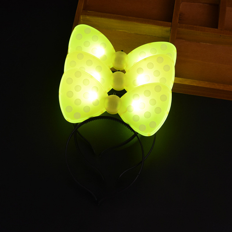 Estrellas de pentacos amarillos palos de apoyo estrella fluorescente palos de concierto accesorios para niños espectáculo brillante toque de pelo bandas