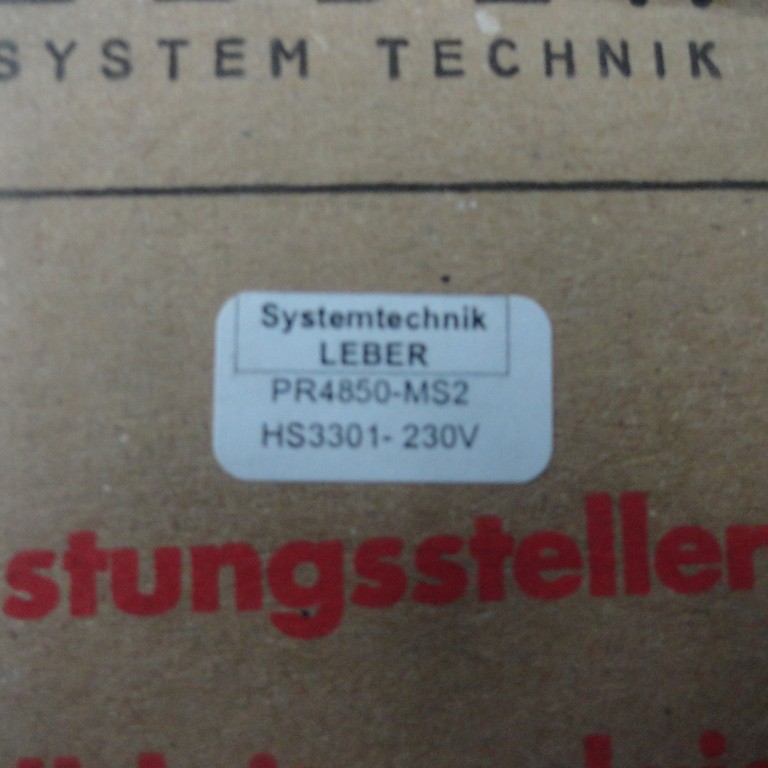 LEBER继电器PR4850-MS2-HS3301-230V