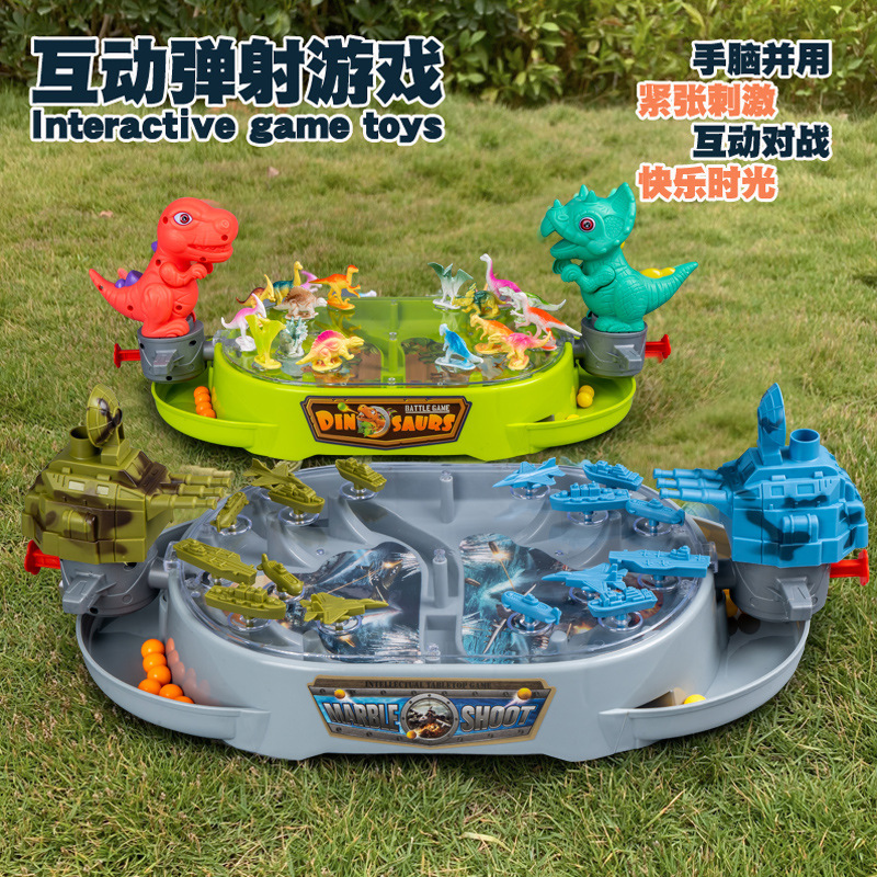 Fighting board game for double