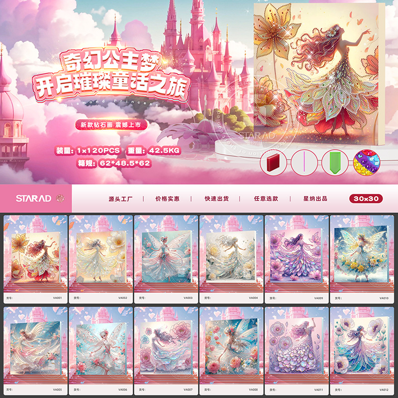 Una caja de 120 modelos y 12 modelos se mezclan.