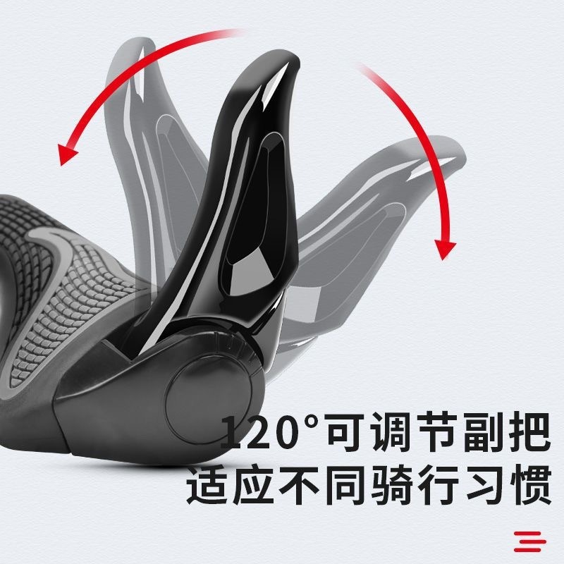 自転車ハンドルカバー通用ゴムゴムマウンテンバイク助手手袋牛羊角自転車ハンドルグリップカバー部品|undefined