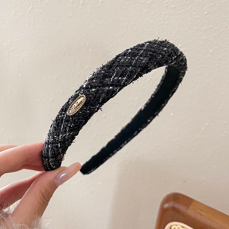 Meilad otoño y invierno, cinturón de cabello alto, cinturón de cabello de alta calidad, cinturón de cabello de esponja coreana retrógrada