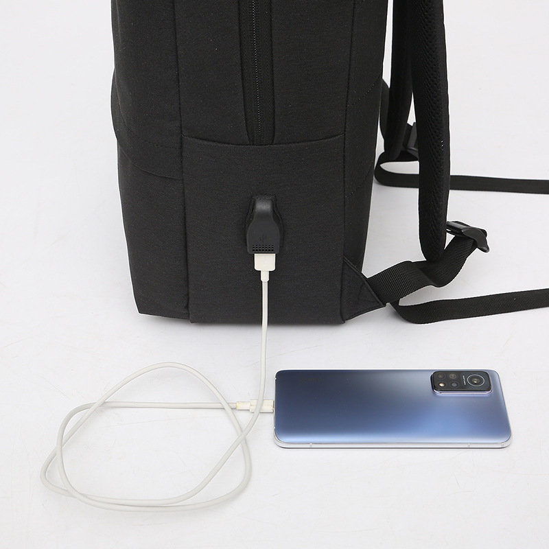 双肩包男大容量商务休闲背包女 防泼水书包多功能USB15.6寸电脑包