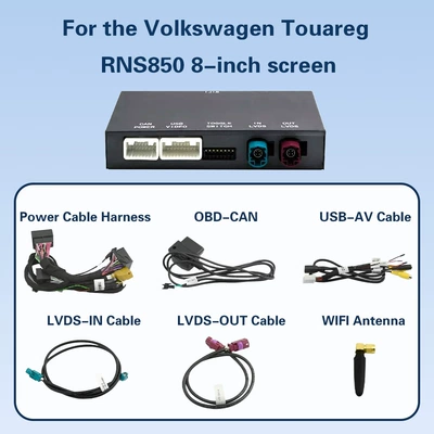 Cross-border wireless CarPlay/hicar compatible with Volkswagen Touareg/MIB system original car screen upgrade decoder (Simsiz CarPlay və Android Auto) - volkswagen-touareg-rns850-8-inch-screen