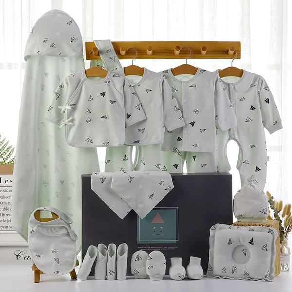 Four seasons light green 22-piece set